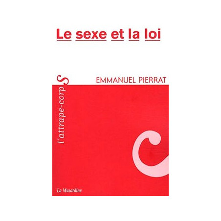 Book LE SEXE ET LA LOI