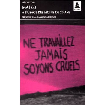 Book MAI 68 A L’USAGE DES MOINS DE 20 ANS