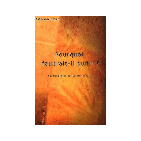 Book POURQUOI FAUDRAIT-IL PUNIR ?