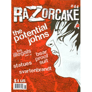 Livre RAZORCAKE N°44 MAY/JUNE 2008