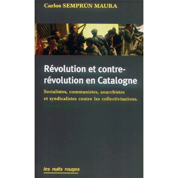 Livre REVOLUTION ET CONTRE-REVOLUTION EN CATALOGNE