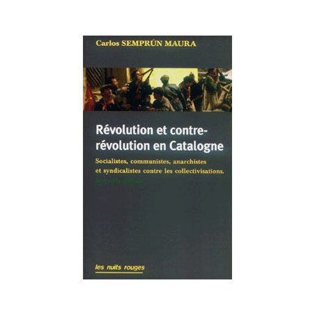 Livre REVOLUTION ET CONTRE-REVOLUTION EN CATALOGNE