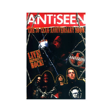 Livre ANTISEEN - THE 20TH ANNIVERSARY SHOW