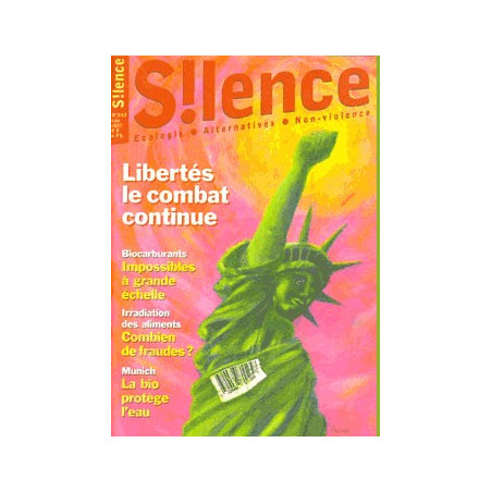 Magazine SILENCE - LOT DE 3 REVUES (345/346/347)