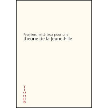 Book THEORIE DE LA JEUNE FILLE Book THEORIE DE LA JEUNE FILLE