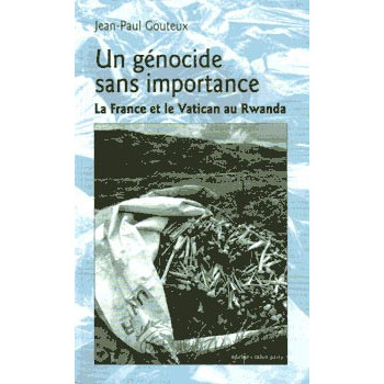 Livre UN GENOCIDE SANS IMPORTANCE