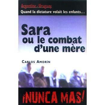 Livre SARA OU LE COMBAT D’UNE MERE