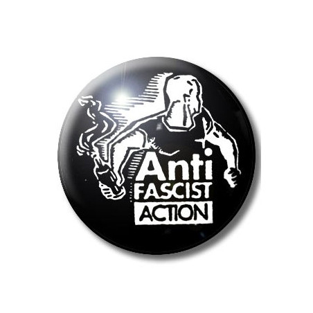 Button ANTI FASCIST ACTION