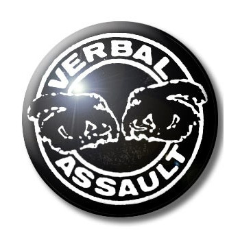 Button VERBAL ASSAULT