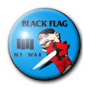Badge BLACK FLAG (MY WAR)