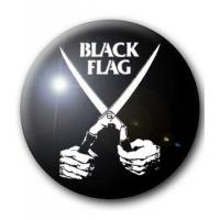 Badge BLACK FLAG (EVERYTHING WENT BLACK)