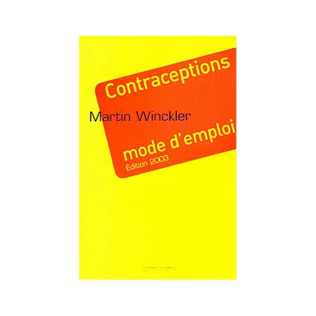 Book CONTRACEPTIONS MODE D'EMPLOI