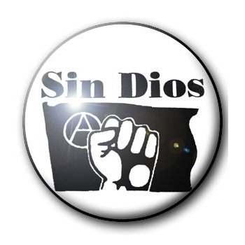 SIN DIOS BUTTON SIN DIOS BUTTON