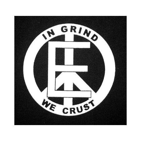 Book IN GRIND WE CRUST Patch