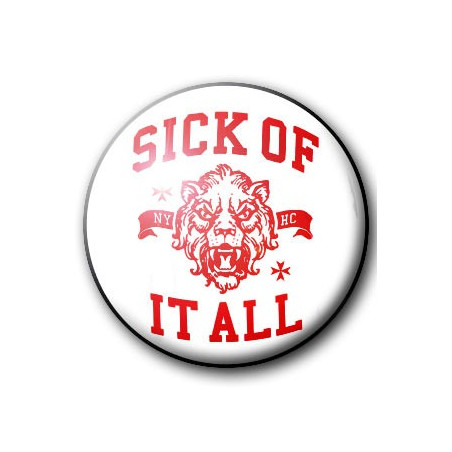 Badge SICK OF IT ALL