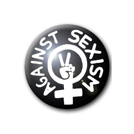 Button AGAINST SEXISM