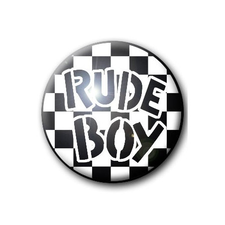 Button RUDE BOY