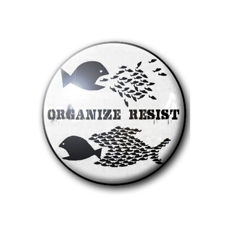 Button ORGANIZE RESIST