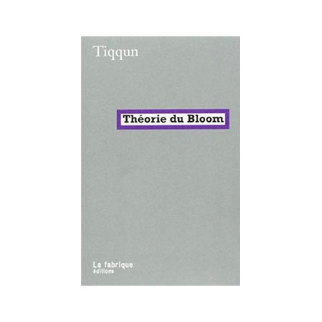 Livre THÉORIE DU BLOOM