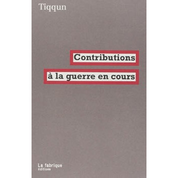 Livre CONTRIBUTIONS A LA GUERRE EN COURS