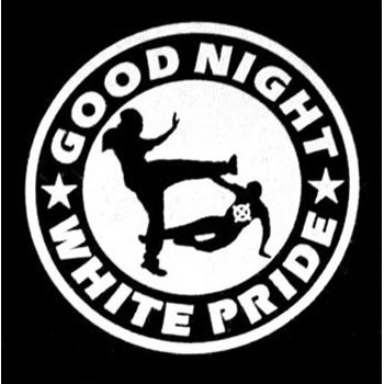 Patch GOOD NIGHT WHITE PRIDE NOIR