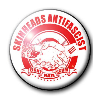 Badge SKINHEADS ANTIFASCIST