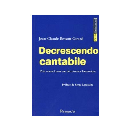 Livre DECRESCENDO CANTABILE