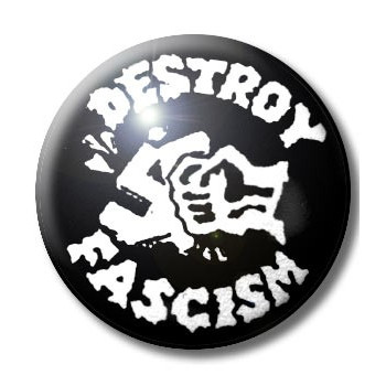 Book DESTROY FASCISM BUTTON