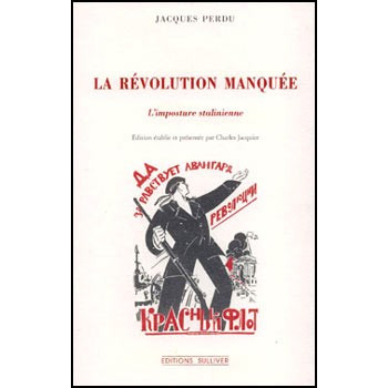 Livre LA REVOLUTION MANQUEE