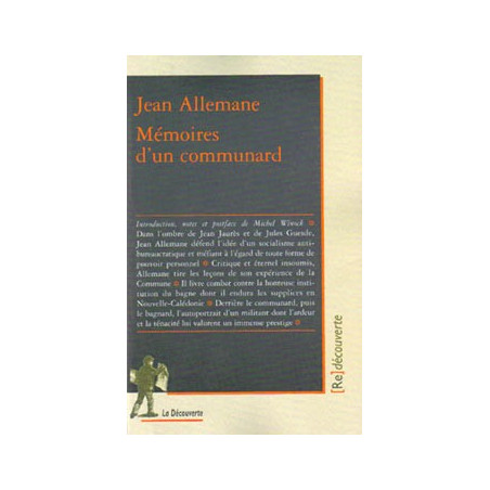 Livre MEMOIRES D’UN COMMUNARD