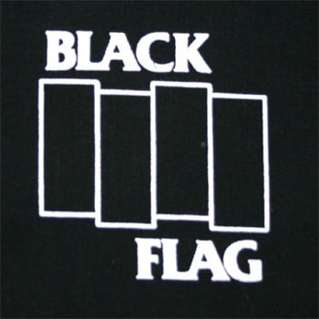 Book BLACK FLAG (LOGO BARS) Patch