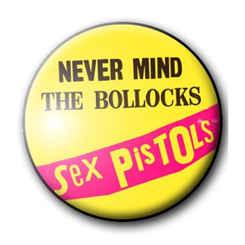 Button SEX PISTOLS (NEVER MIND THE BOLLOCKS)