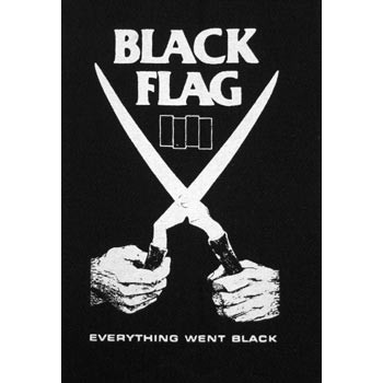 BLACK FLAG (EVERYTHING WENT BLACK) Patch