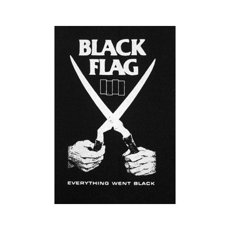 BLACK FLAG (EVERYTHING WENT BLACK) Patch