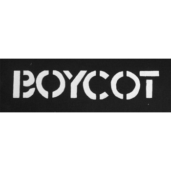 BOYCOT Patch