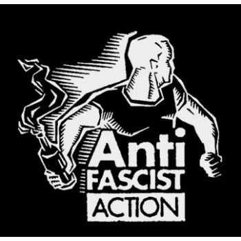 ANTI FASCIST ACTION Patch ANTI FASCIST ACTION Patch