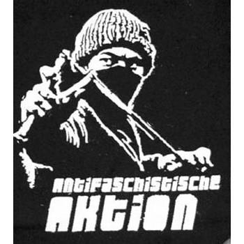 ANTIFASCHISTISCHE AKTION Patch ANTIFASCHISTISCHE AKTION Patch
