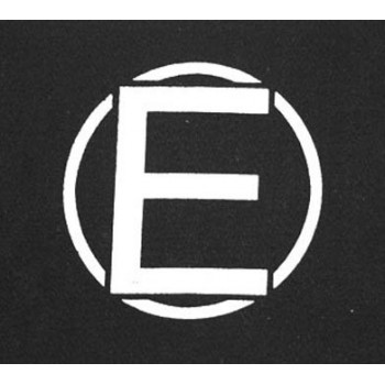 Patch E CERCLÉ (NOIR) Patch E CERCLÉ (NOIR)
