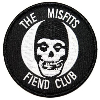 THE MISFITS FIEND CLUB EMBROIDERED Patch