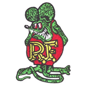 RAT FINK EMBROIDERED Patch