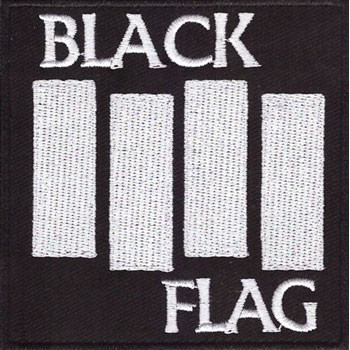 Livre BLACK FLAG Patch BRODÉ