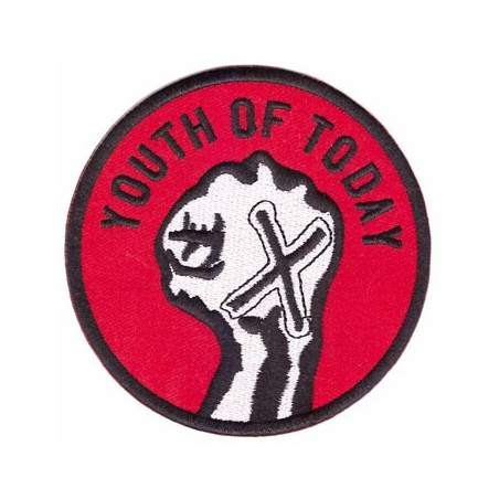 YOUTH OF TODAY - EMBROIDERED Patch