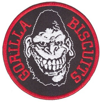 Livre GORILLA BISCUITS - Patch BRODÉ