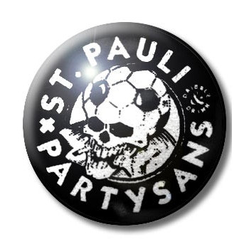 Button ST PAULI PARTYSANS Button ST PAULI PARTYSANS