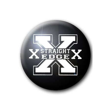 Badge STRAIGHT EDGE - XXX