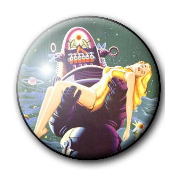 ROBBY THE ROBOT BUTTON