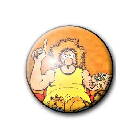 Badge Fat Freddy Freak Brothers