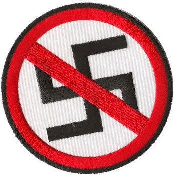 Livre ANTI NAZI Patch BRODÉ