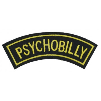 PSYCHOBILLY - EMBROIDERED Patch