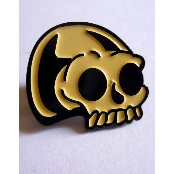 ENAMEL PIN SKULL